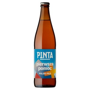 Pierwsza Pomoc piwo jasne pasteryzowane alk. 4.1% obj. Pinta 500 ml