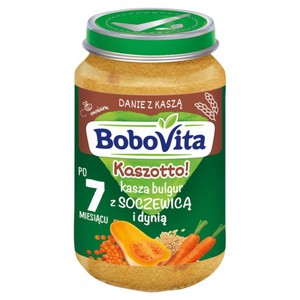 Kaszotto! z soczewicą i dynią po 7 miesiącu BoboVita 190 g
