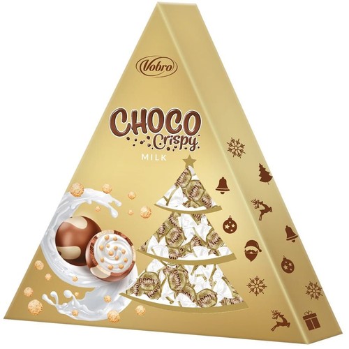 Praliny Choco Crispy Milk  Vobro 112 g