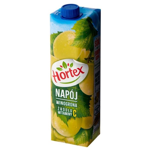 Napój niegazowany o smaku winogron Hortex 1 l