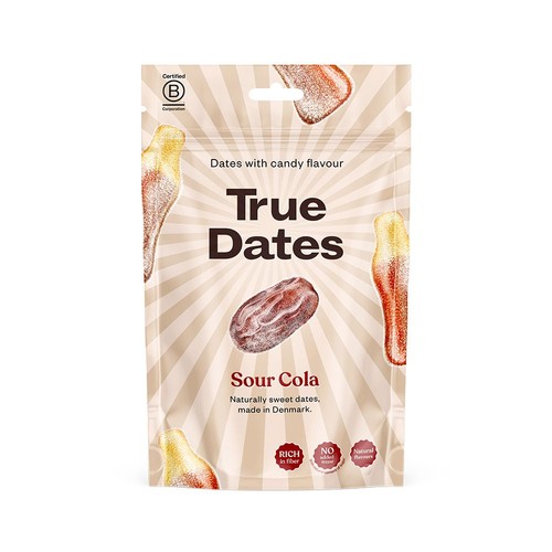 Daktyle aromatyzowane Kwaśna Cola   True Dates 100 g