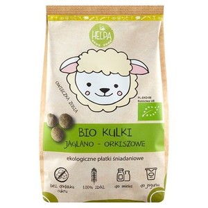 BIO Płatki śniadaniowe jaglano orkiszowe Helpa 160 g