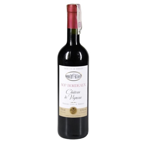 Wino czerwone wytrawne Bordeaux 750 ml