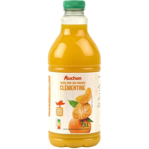 Sok z klementynek Auchan 1,5 l