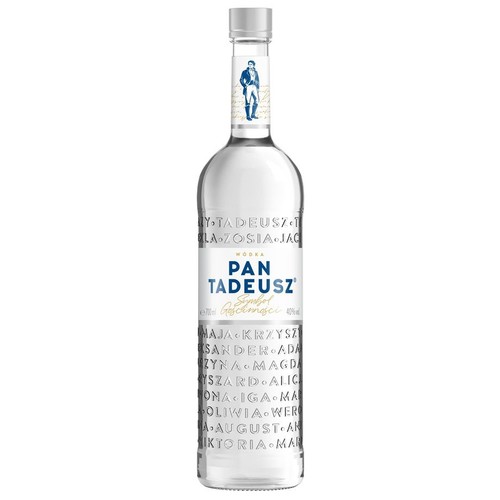 Wódka czysta alk. 40,0% obj. Pan Tadeusz 700 ml