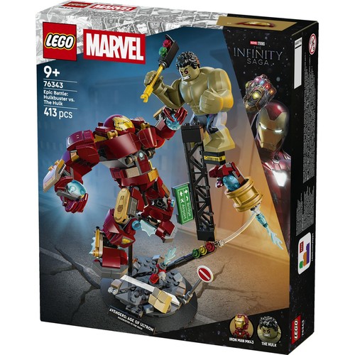 Marvel Epicka bitwa: Hulkbuster kontra Hulk 76343 LEGO 1 sztuka