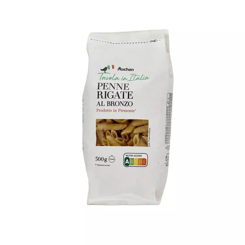 Makaron penne rigate al brozno Auchan 500 g