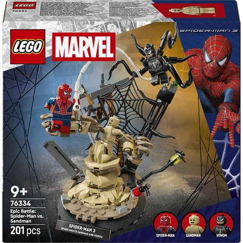 Marvel Epicka bitwa: Spider-Man kontra Sandman 76334 LEGO 1 sztuka