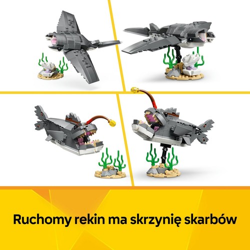 Creator Groźny rekin i skrzynia ze skarbem 31381 LEGO 1 sztuka
