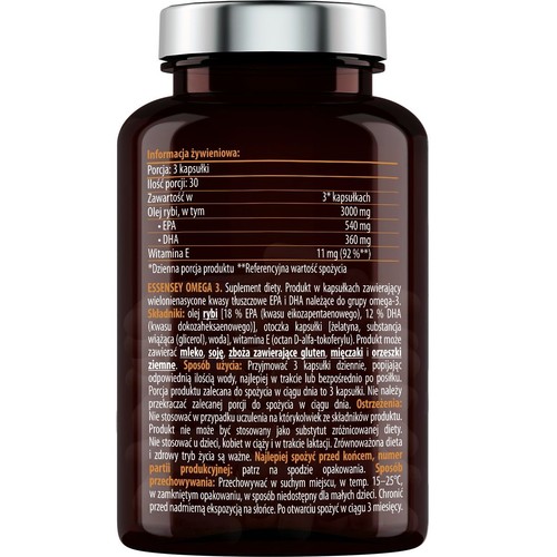 Omega-3 Essensey 90 kapsułek