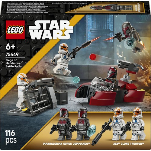 Star Wars™ Oblężenie Mandalory — zestaw bitewny 75449 LEGO 1 sztuka