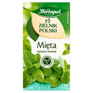 Mięta herbata ziołowa Herbapol 20 torebek