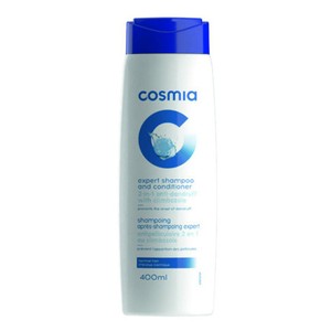 Szampon z odżywką przeciwłupieżowy 2 w 1   Cosmia 400 ml