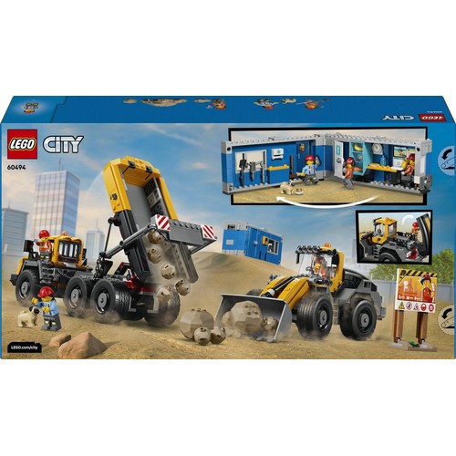 City Wywrotka i ładowarka czołowa 60494 LEGO 1 sztuka