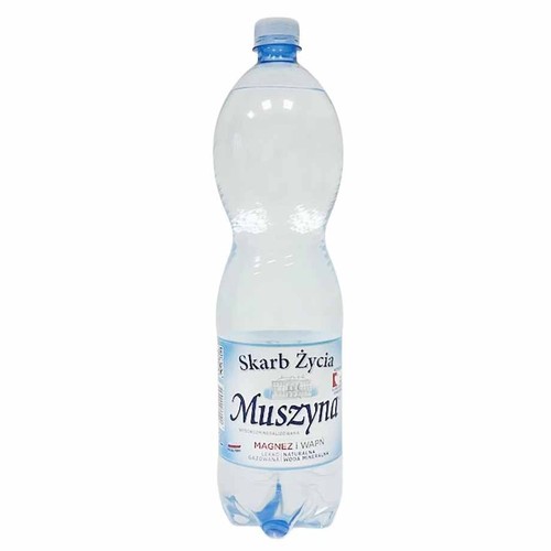 Woda lekko gazowana Skarb Życia Muszyna 6 x 1,5 l