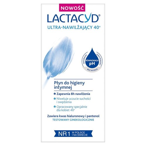 Płyn do higieny intymnej Ultra-Nawilżający 40+ Lactacyd 200 ml