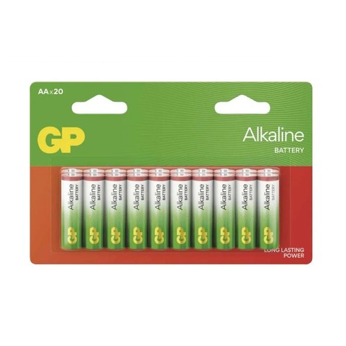 Bateria alkaliczna Alkaline AA (LR6) GP 20 sztuk