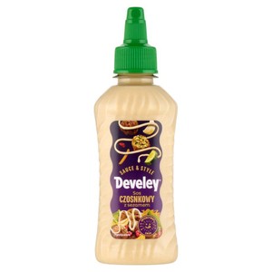 Sos czosnkowy z sezamem  Develey 225 ml