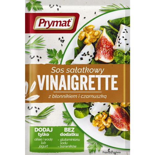 Sos vinaigrette z błonnikiem i czarnuszką Prymat 9 g