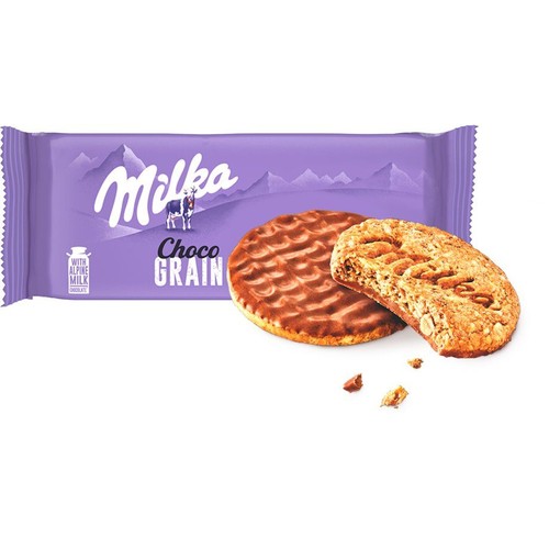 Ciastka z płatkami owsianymi Choco Grain Milka 126 g