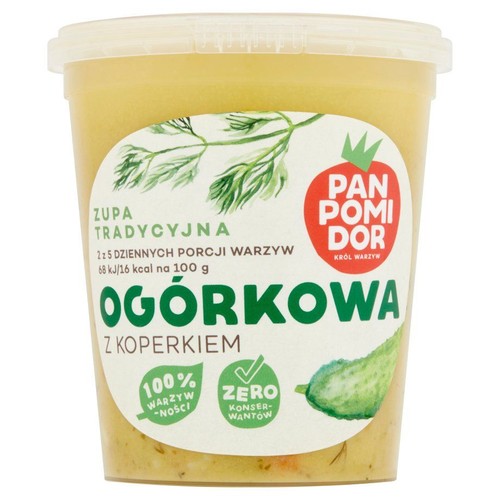 Ogórkowa z koperkiem Pan Pomidor 400 g