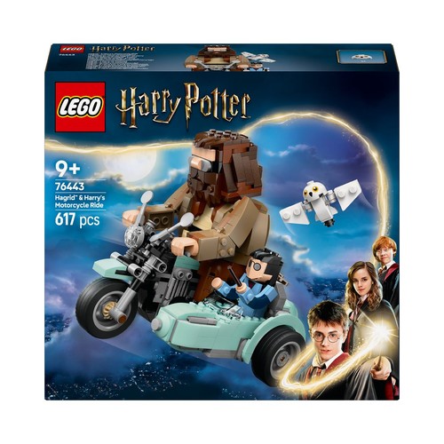 Harry Potter™ Przejażdżka motocyklowa Hagrida i Harry’ego 76443 LEGO 1 sztuka