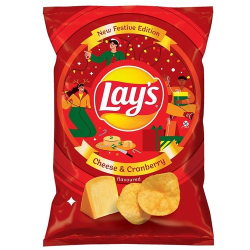 Chipsy ziemniaczane o smaku sera z żurawiną Lay's 200 g