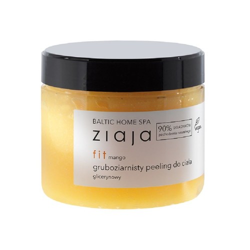 Peeling do ciała glicerynowy gruboziarnisty Baltic Home Spa Fit Mango Ziaja 300 ml