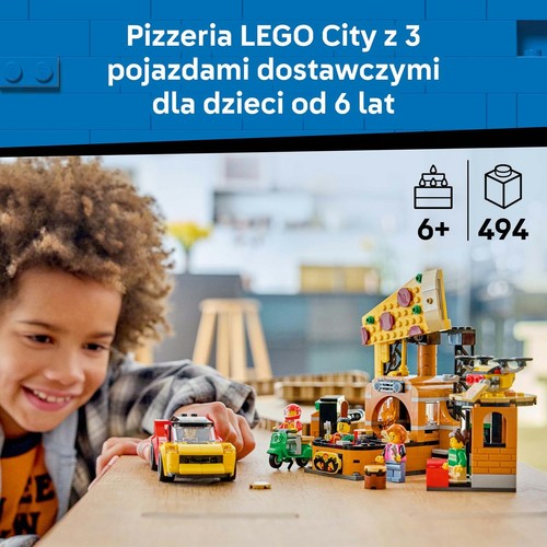 City Dostawa pizzy z pojazdami 60496 LEGO 1 sztuka