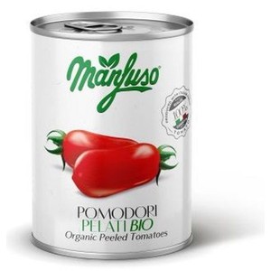 BIO Pomidory bez skórki  Manfuso 400 g