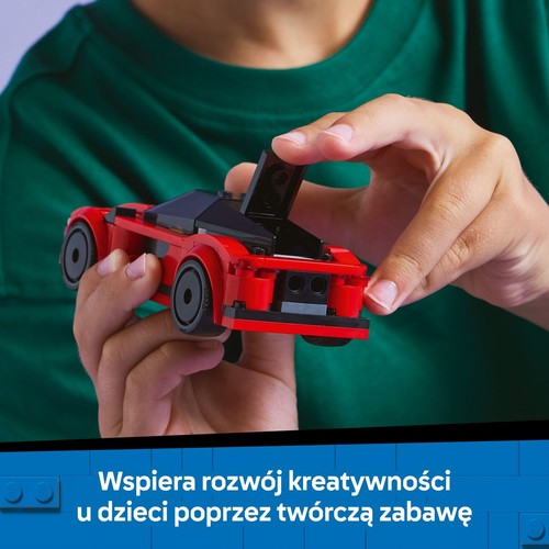 City Czerwony samochód sportowy 60448 LEGO 1 sztuka