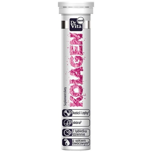 Kolagen 20 tabletek Dr Vita opakowanie