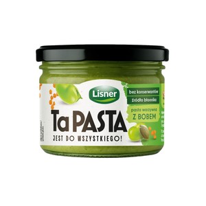 Pasta warzywna z bobem Lisner 180 g