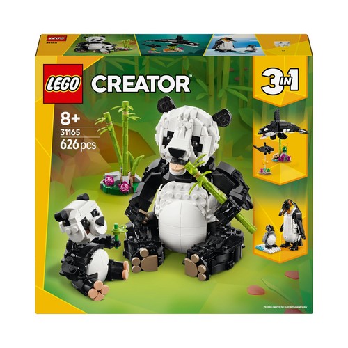 Creator 3 w 1 Dzikie zwierzęta: rodzina pand 31165 LEGO 1 sztuka