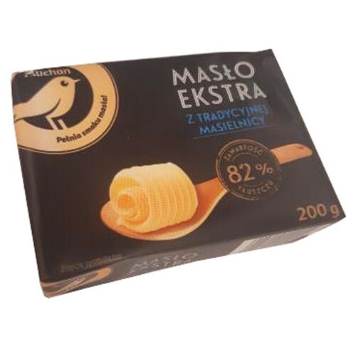 Masło extra Auchan 200 g