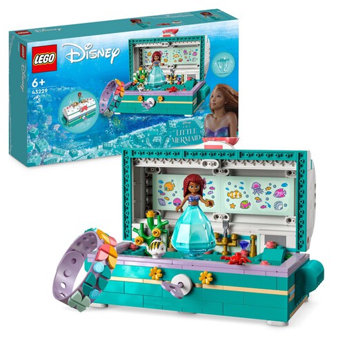 Disney Skrzynia ze skarbami Arielki 43229 LEGO zestaw