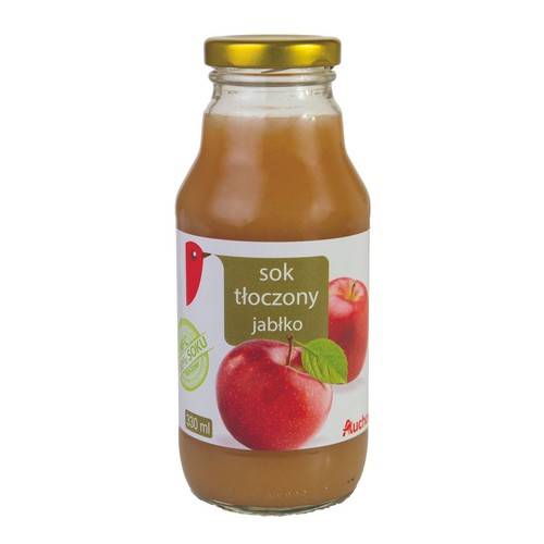 Sok tłoczony z jabłek Auchan 330 ml