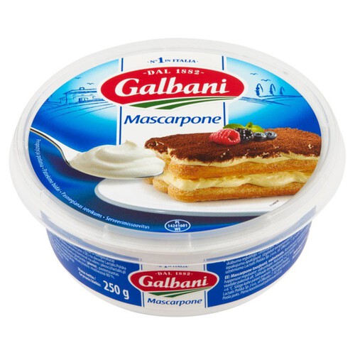 Serek włoski mascarpone śmietankowo-kremowy Galbani 250 g