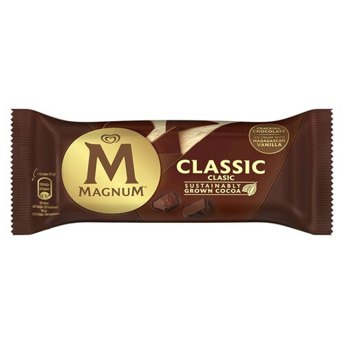 Classic Lody waniliowe w mlecznej czekoladzie Magnum 110 ml