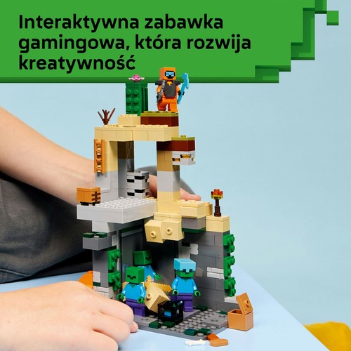 Zestaw konstrukcyjny Minecraft® Loch zombie 21587 LEGO 1 sztuka