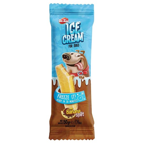 Lody dla psów o smaku banana Dr.Zoo 50 g