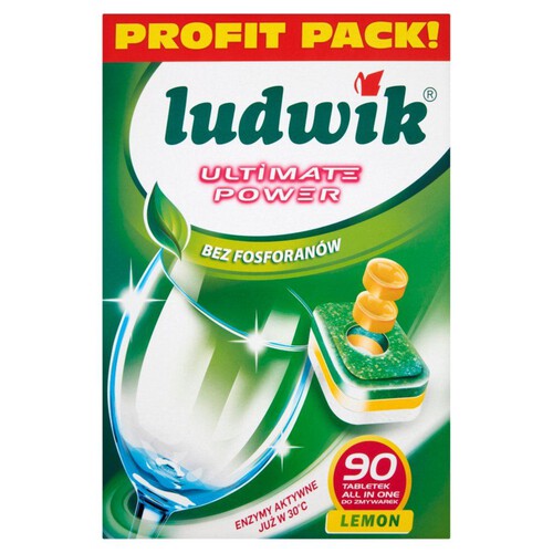 Tabletki do zmywarki Lemon Ludwik 90 tabletek