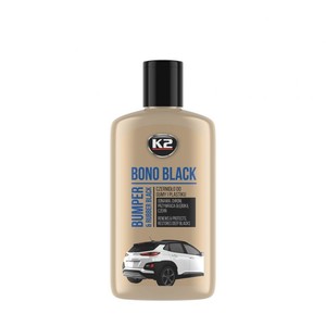 Czernidło do gumy i plastiku Bono Black K2  250 ml
