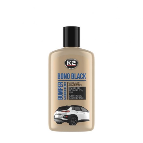 Czernidło do gumy i plastiku Bono Black K2  250 ml