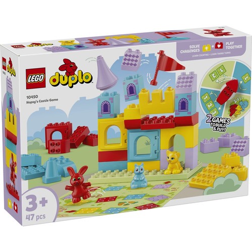 DUPLO® Gra Zamek Hopsy 10450, nauka przez zabawę LEGO 1 sztuka