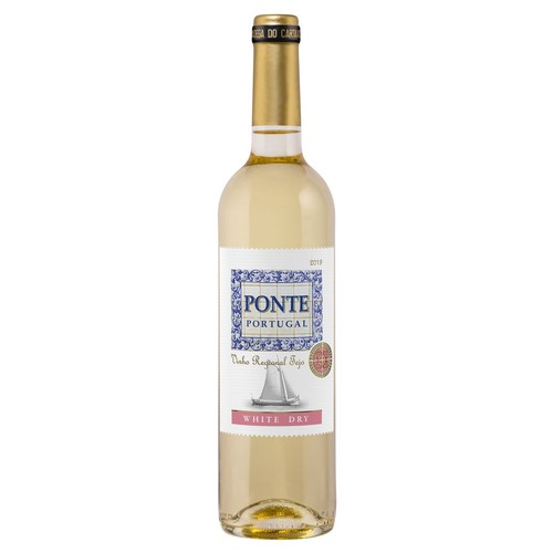 Wino białe wytrawne alk. 12,5% obj. Ponte Portugal 750 ml