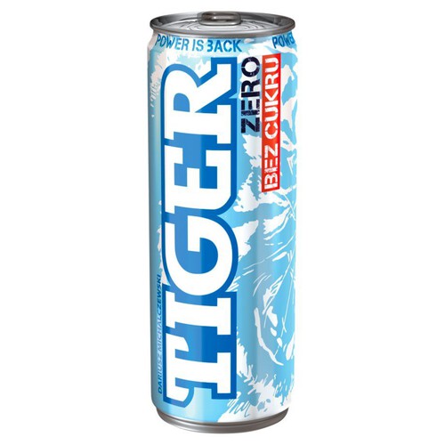 Napój energetyczny gazowany bez cukru Tiger 250 ml