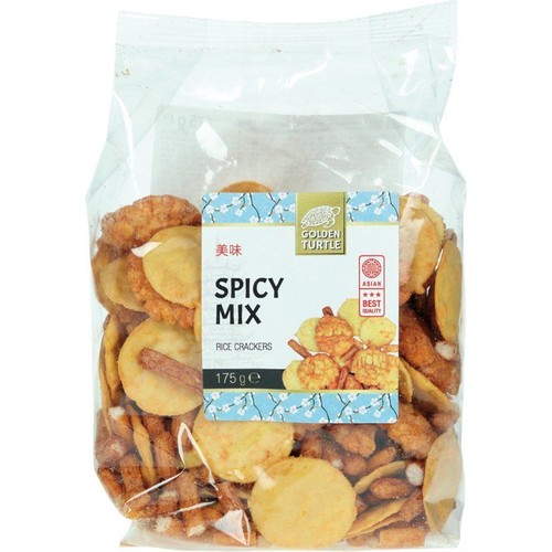 Krakersy Spicy Mix   Golden Turtle 175 g