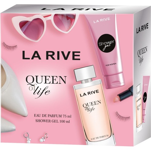 Zestaw Queen of Life woda perfumowana + żel pod prysznic LA RIVE zestaw