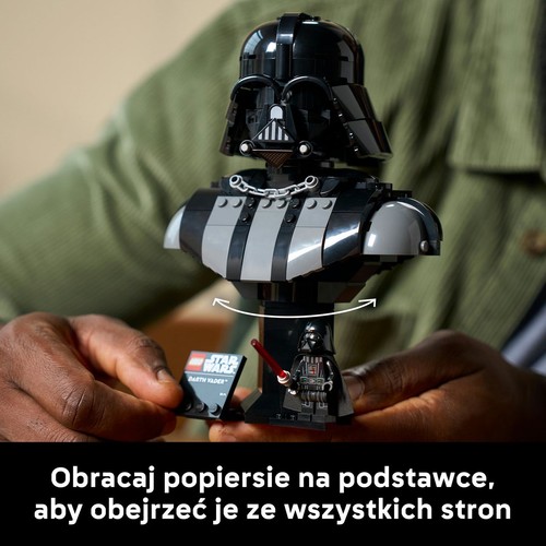 Star Wars Popiersie Dartha Vadera 75439 LEGO 1 sztuka